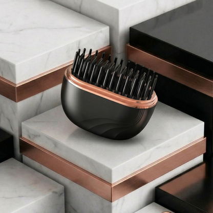 Brosse chauffante lissante